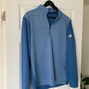 Men’s Adidas Golf 1/4 Zip Polo Size M